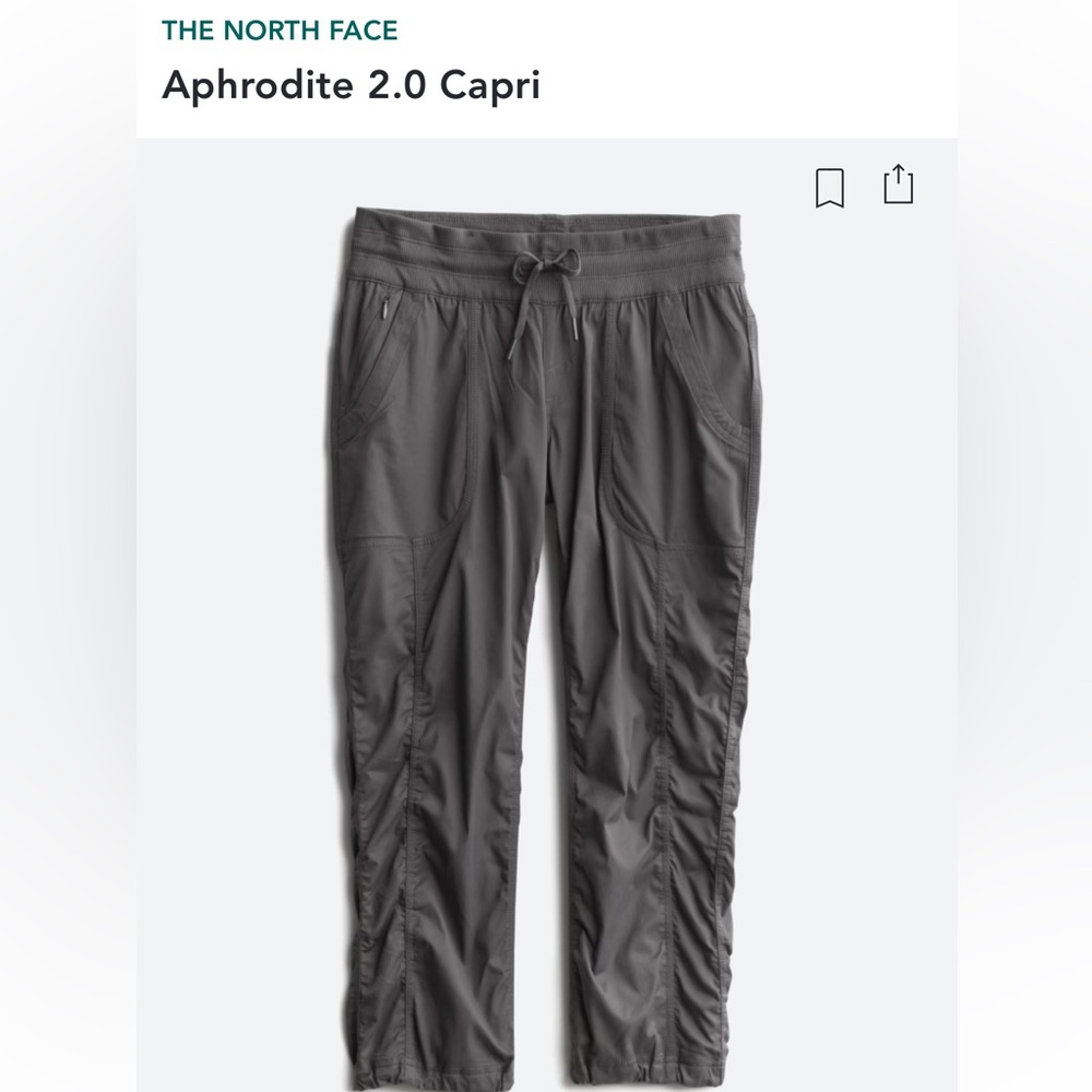 The North Face Women’s size Large Dark Grey Capri